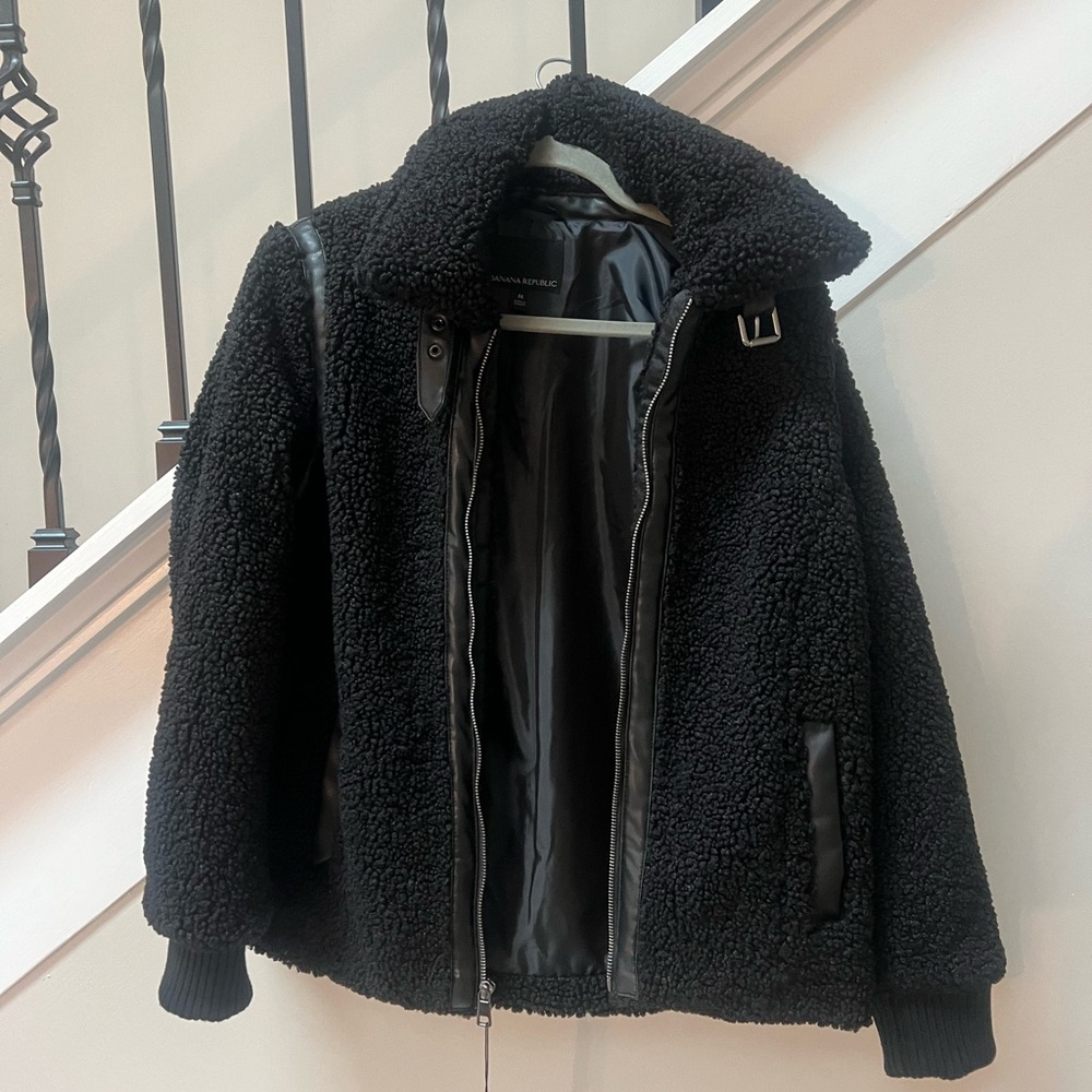 NWT Banana Republic Teddy Jacket
